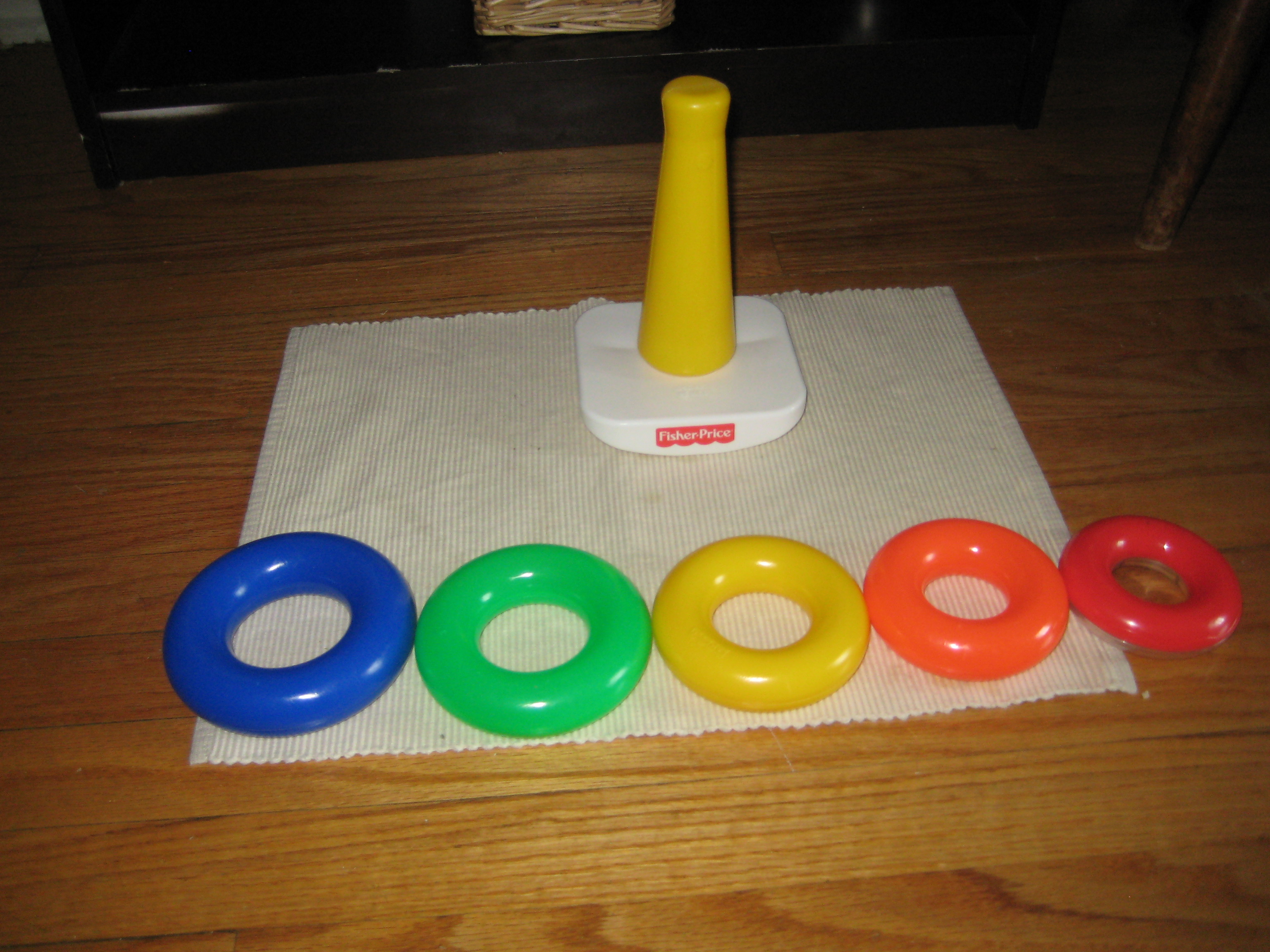 child's stacking rings