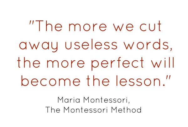 How to Present a Montessori Lesson