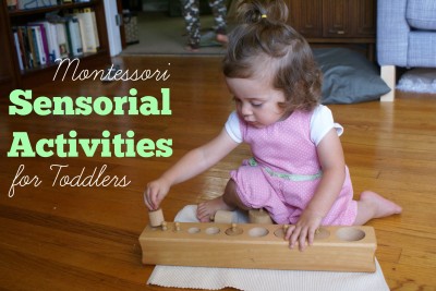 Montessori Sensorial Activities for Toddlers