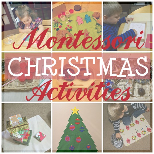 Montessori Christmas Activities for Babies, Toddlers, & Primary (3 - 6)