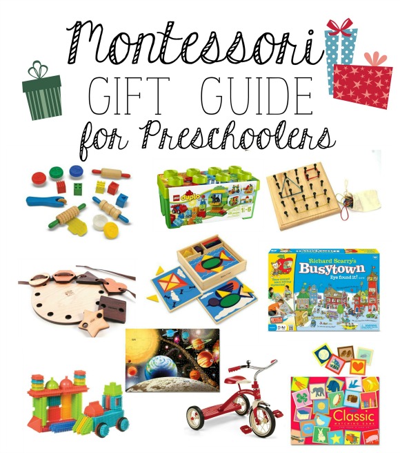 Montessori Gift Guide for Preschoolers
