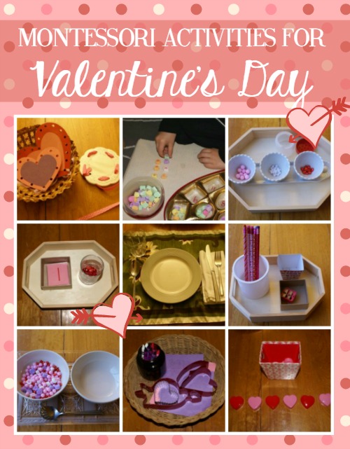 Montessori Activities for Valentine's Day 