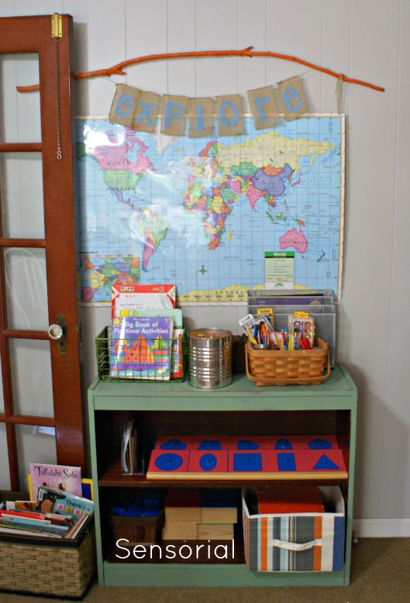 Our Montessori Home School Room Tour 