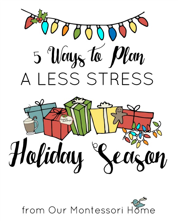 5 Ways to Plan a Less Stress Holiday Season 