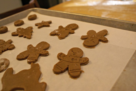 Baking Gingerbread with Jan Brett's Gingerbread Friends