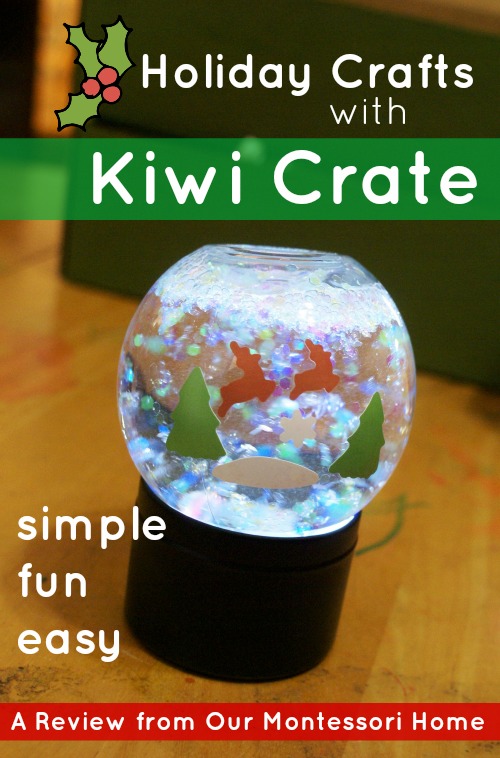 Easy Holiday Crafts with Kiwi Crate