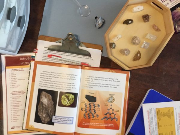 Montessori Rocks & Minerals Study