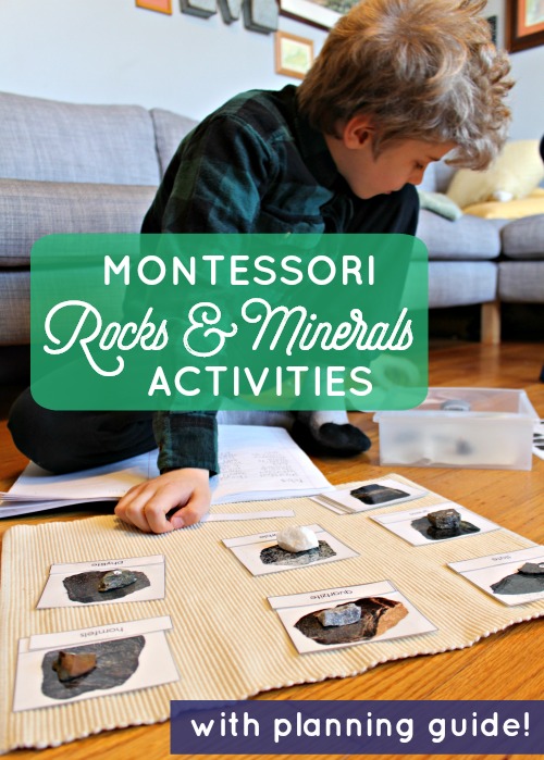 Montessori Rocks & Minerals Activities