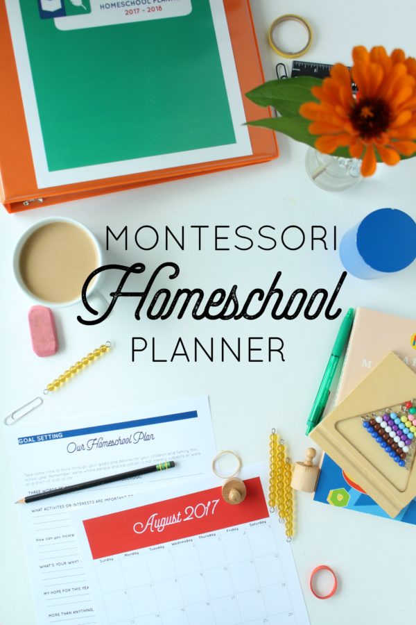 Montessori Homeschool Planner